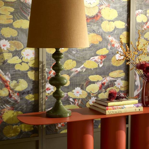 Papier Peint Le Bassin Aux Nénuphars