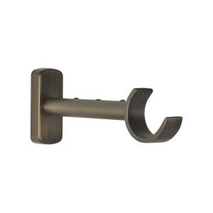 2 SUPPORTS EXTENSIBLES 115MM MUR Ø 25MM