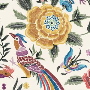 Papier Peint Oriental Garden Ricamo