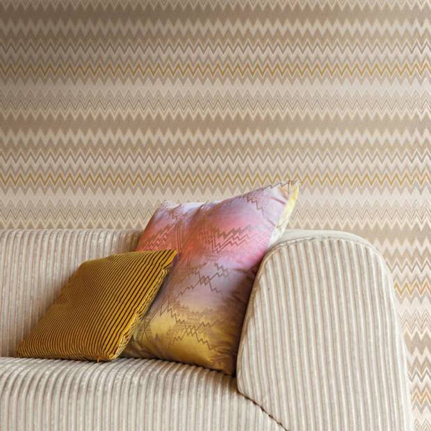 Papier Peint Zig Zag Multicolore