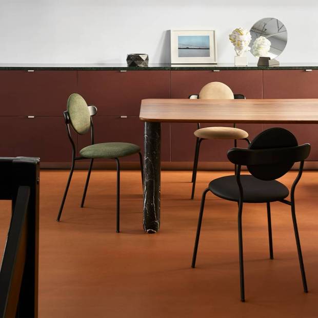 Chaise tapissée Planet