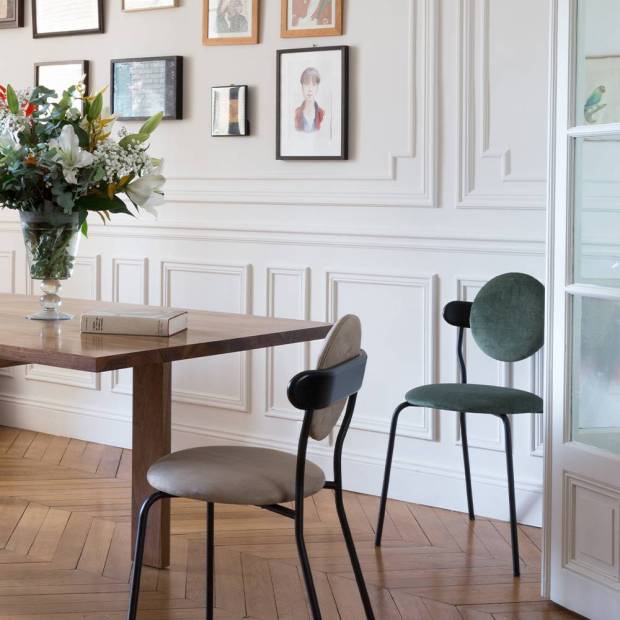 Chaise tapissée Planet