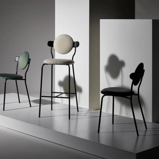 Chaise tapissée Planet