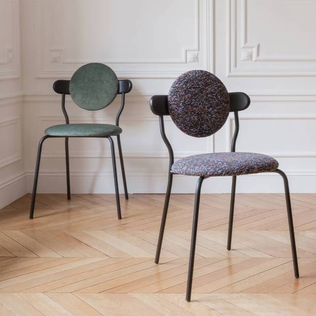 Chaise tapissée Planet