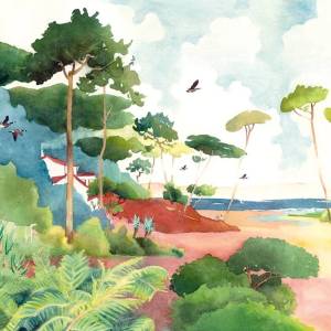 Papier peint Panoramique sur mesure Forêt