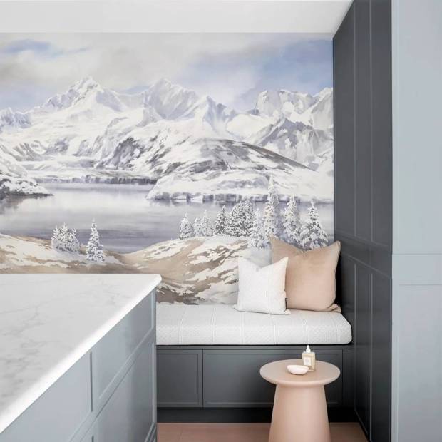 Papier peint Panoramique sur mesure Glaciers