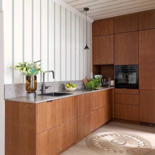 Papier peint Rayure Thérèse