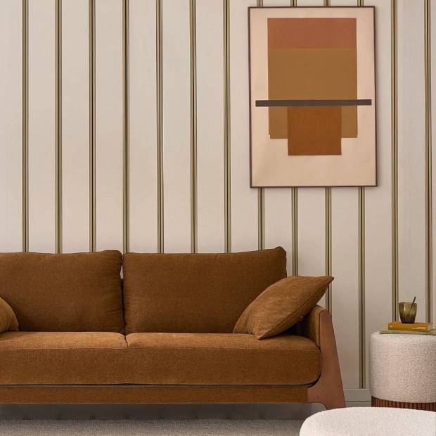 Papier peint Rayure Thérèse