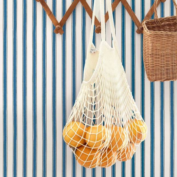 Papier peint Rayure Marguerite