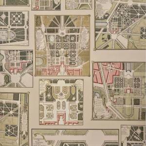 Tissu Les Jardins de Versailles