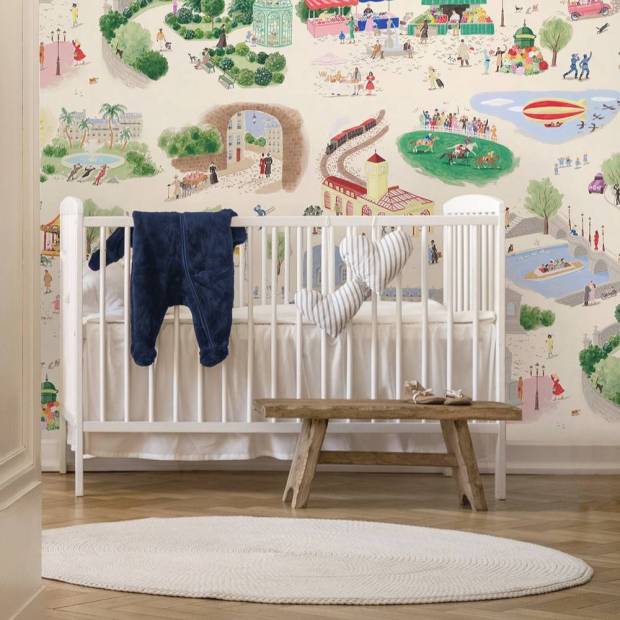 Papier peint Panoramique sur mesure Un jeudi à Paris