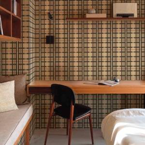 Papier peint Clan-s Check