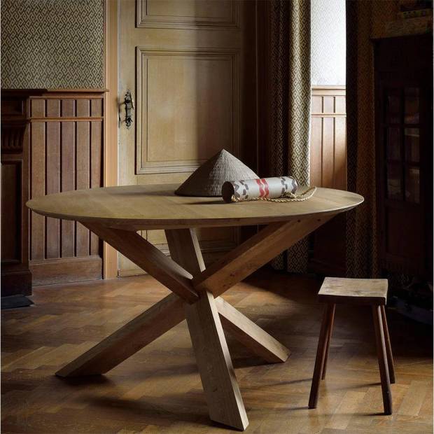 Table Circle Chêne 163