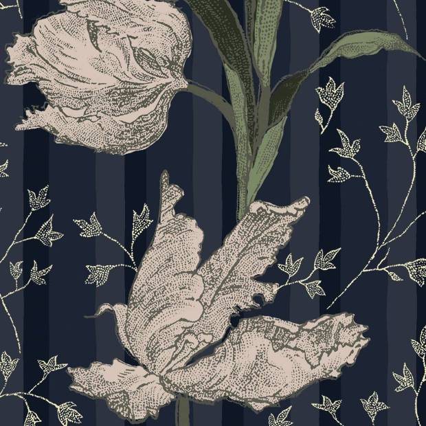 Papier peint Tulipes Gien