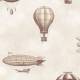Papier Peint Mongolfière - Tiny Treasures