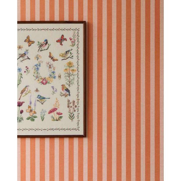 Papier peint Rayures - Tiny Treasures