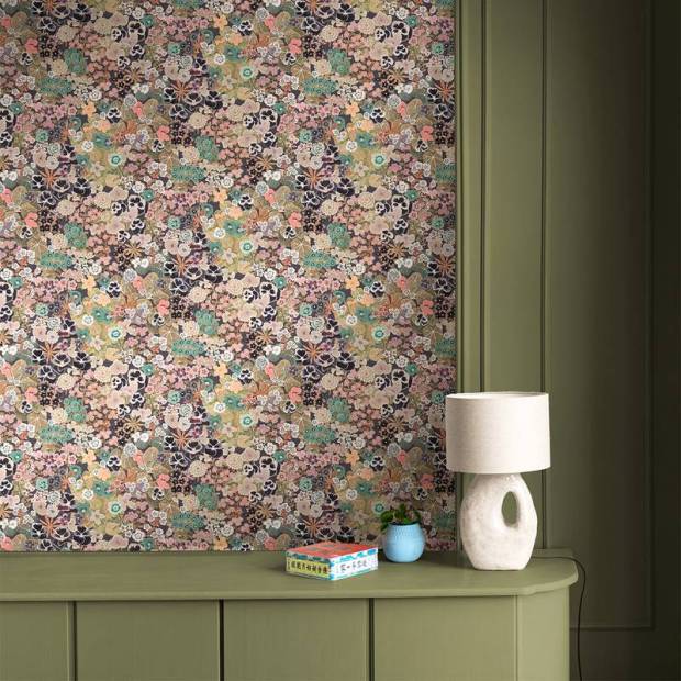 Papier peint Champs fleuris