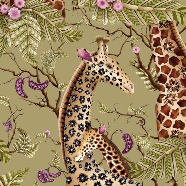 Papier peint Royal Giraffe