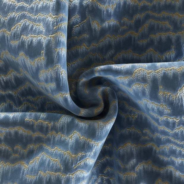 Tissu Mountain Lines