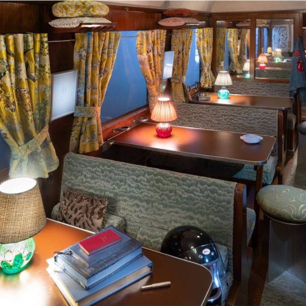 Tissu Mountain Lines