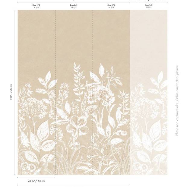 Papier Peint Panoramique Camelia