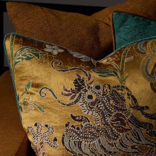 Tissu Dragon Garden