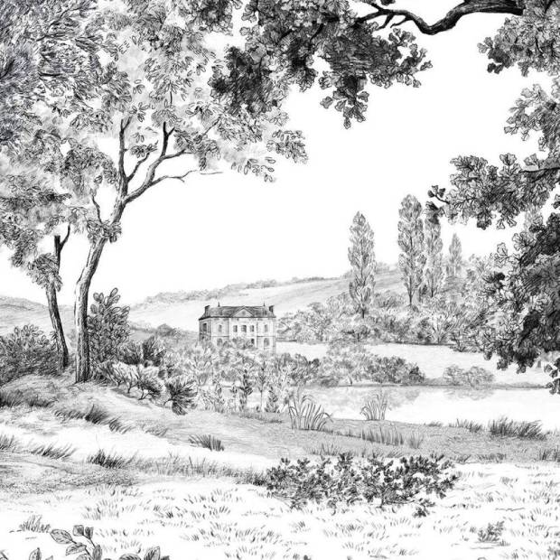 Papier peint Panoramique sur mesure Dominiale