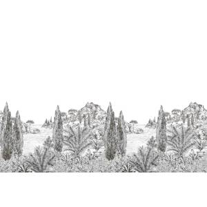 Papier peint panoramique sur-mesure Cyprès