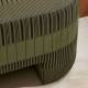 Tissu karri stripe