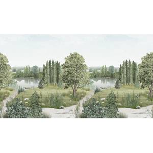 Papier peint panoramique sur mesure Campagne