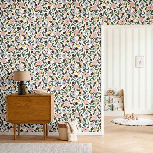 Papier peint Capucine