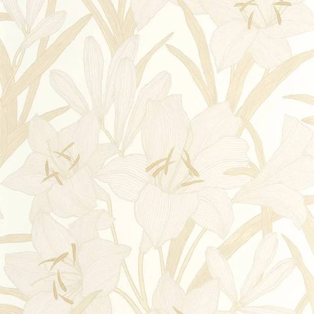 Papier Peint Clair De Lys