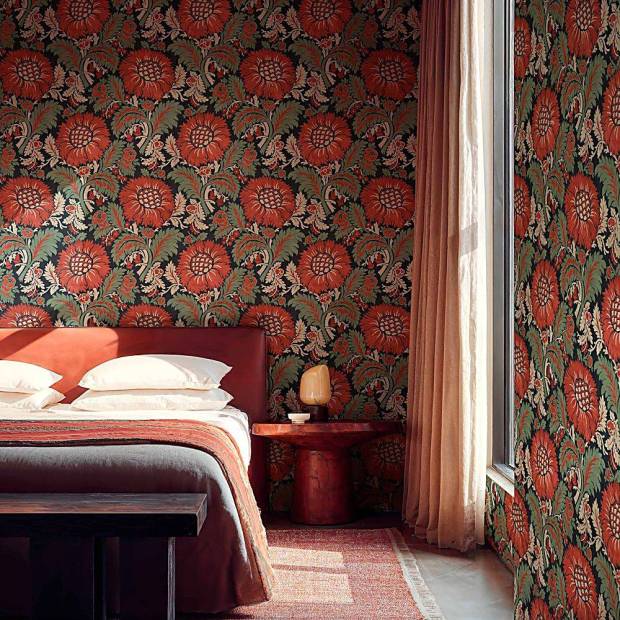 Papier peint Chinese Damask Intissé