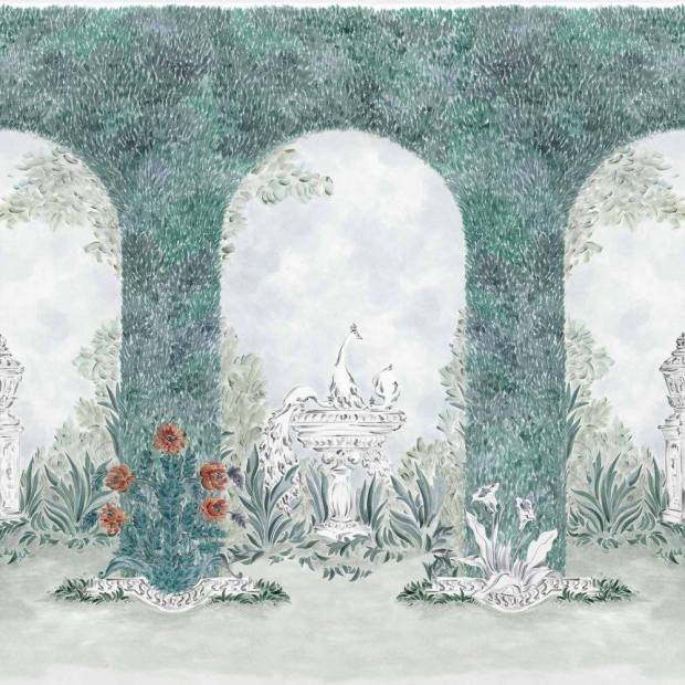 Papier peint panoramique sur mesure  Alcazar Intissé