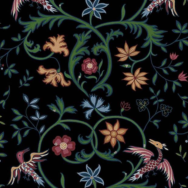 Papier peint Antwerp Damask Intissé