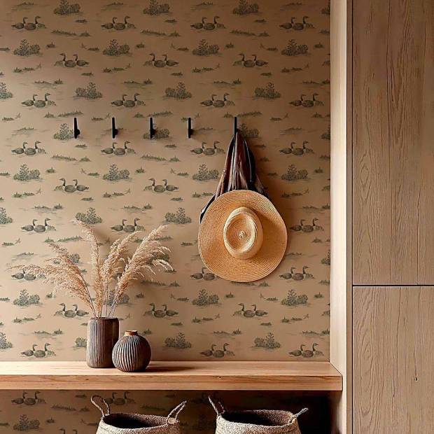 Papier peint Mallard duck intissé