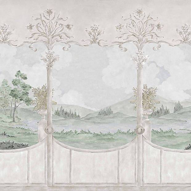 Papier peint Panoramique sur mesure Limestone-View