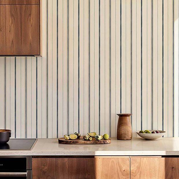 Papier peint Rolling stripes Intissé