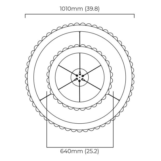 Suspension Avalon Halo