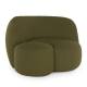 Fauteuil Aaland Tissu Gorgone