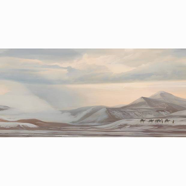 Papier peint Panoramique sur mesure Caravane intissé