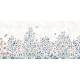 Papier peint Panoramique sur mesure Palais floral Intissé