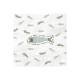 Lot de serviette papier peint poisson bleu