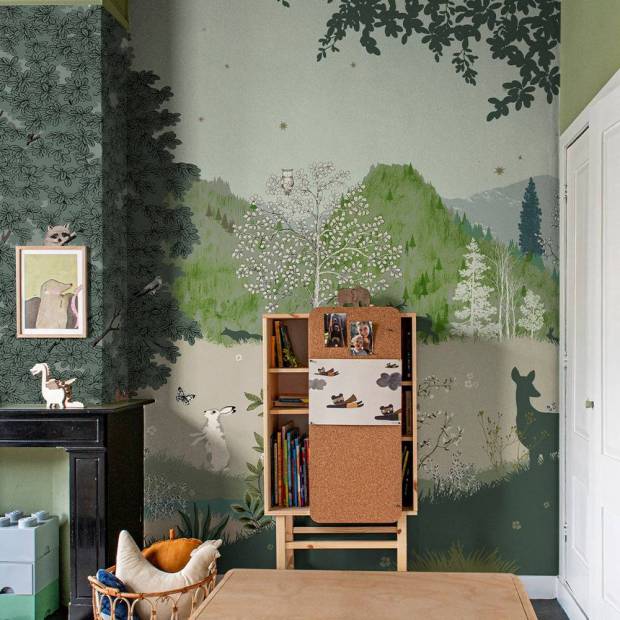 Papier Peint Panoramique Sur Mesure Coucou Hibou