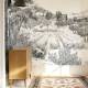 Papier Peint Panoramique Sur Mesure Provence Grisaille