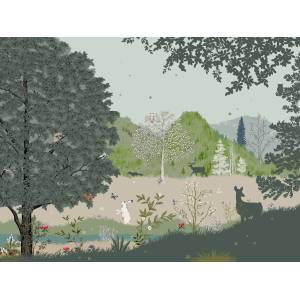 Papier Peint Panoramique Sur Mesure Coucou Hibou