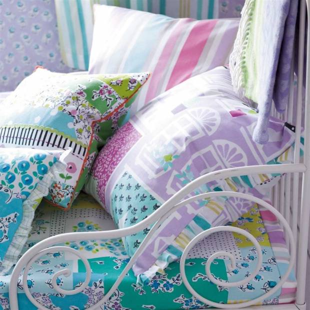 Tissu Sweetpea Stripe