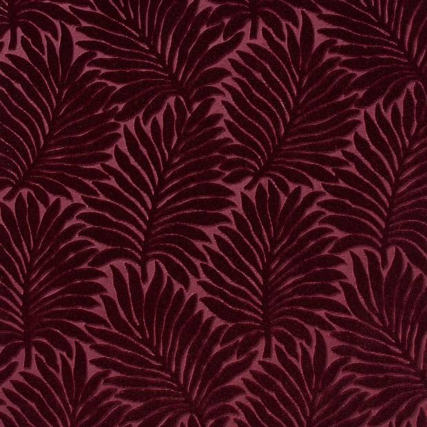 Tissu Velours Palme