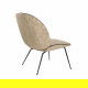 Chaise Beetle Lounge Black Base