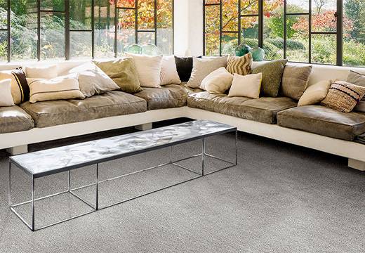 Quelle est la couleur de moquette la moins salissante ?